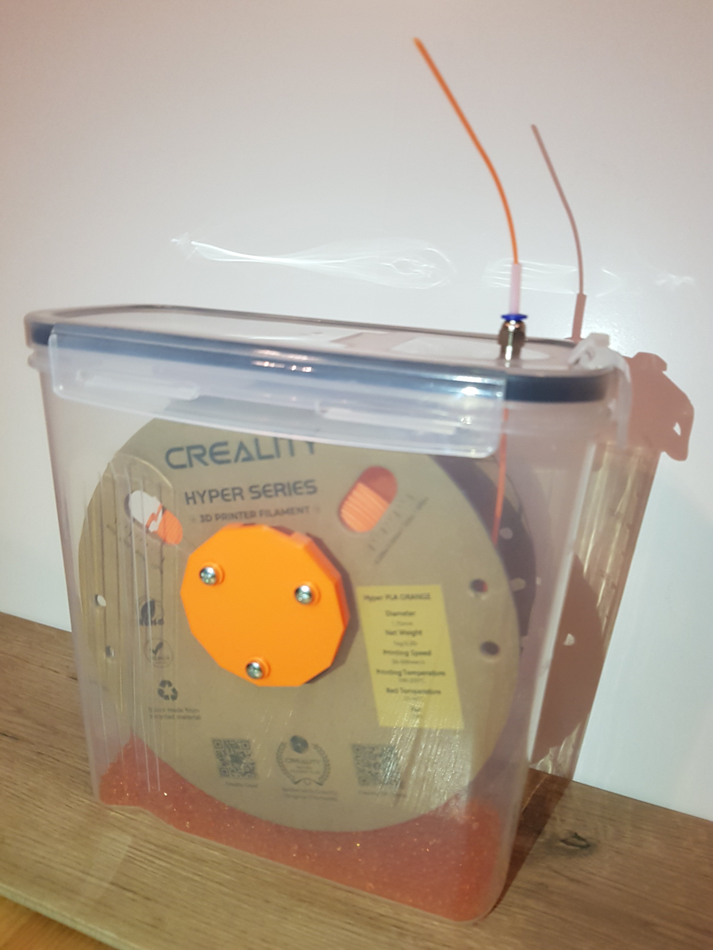 DIY Filament Box | Drybox 4L | 65mm filament spool
