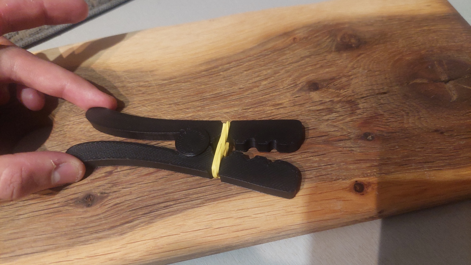 Modern clip - Easy print in place!