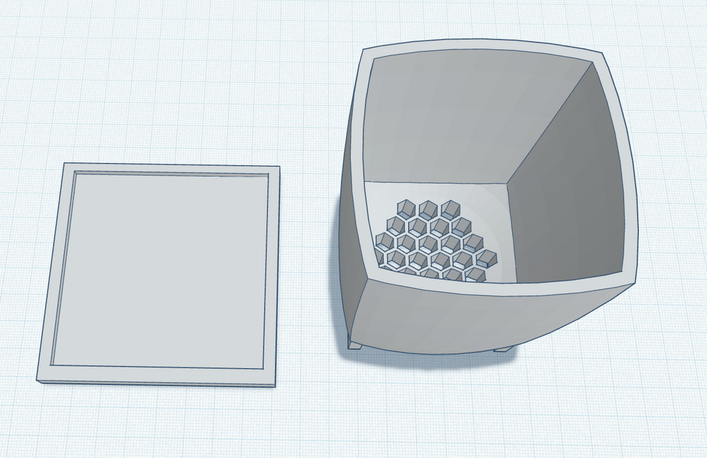 Toothbrush Holder Cup w/ drain holes - No Supports