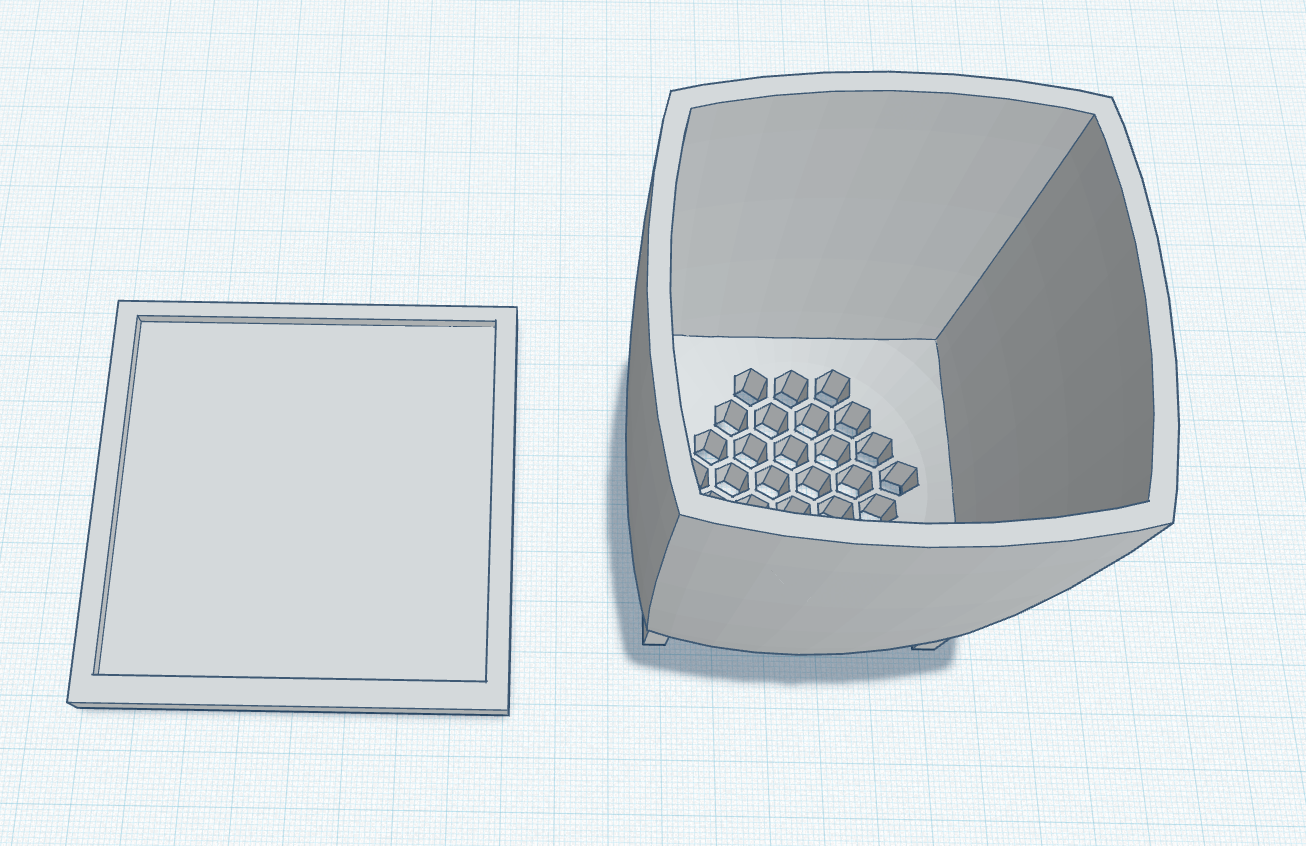 Toothbrush Holder Cup w/ drain holes - No Supports