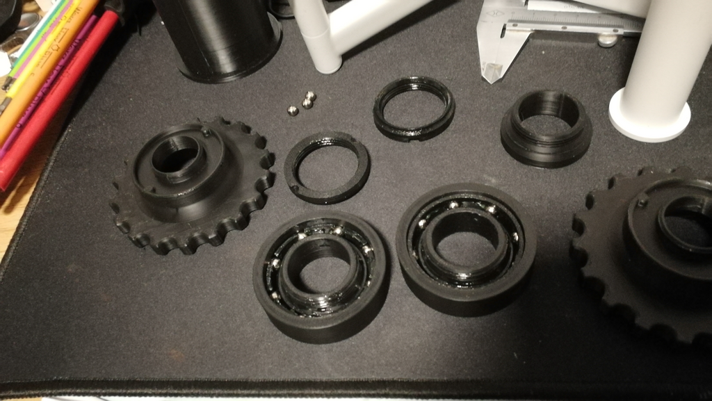 Bearing MyCUSTOM with use steel balls
