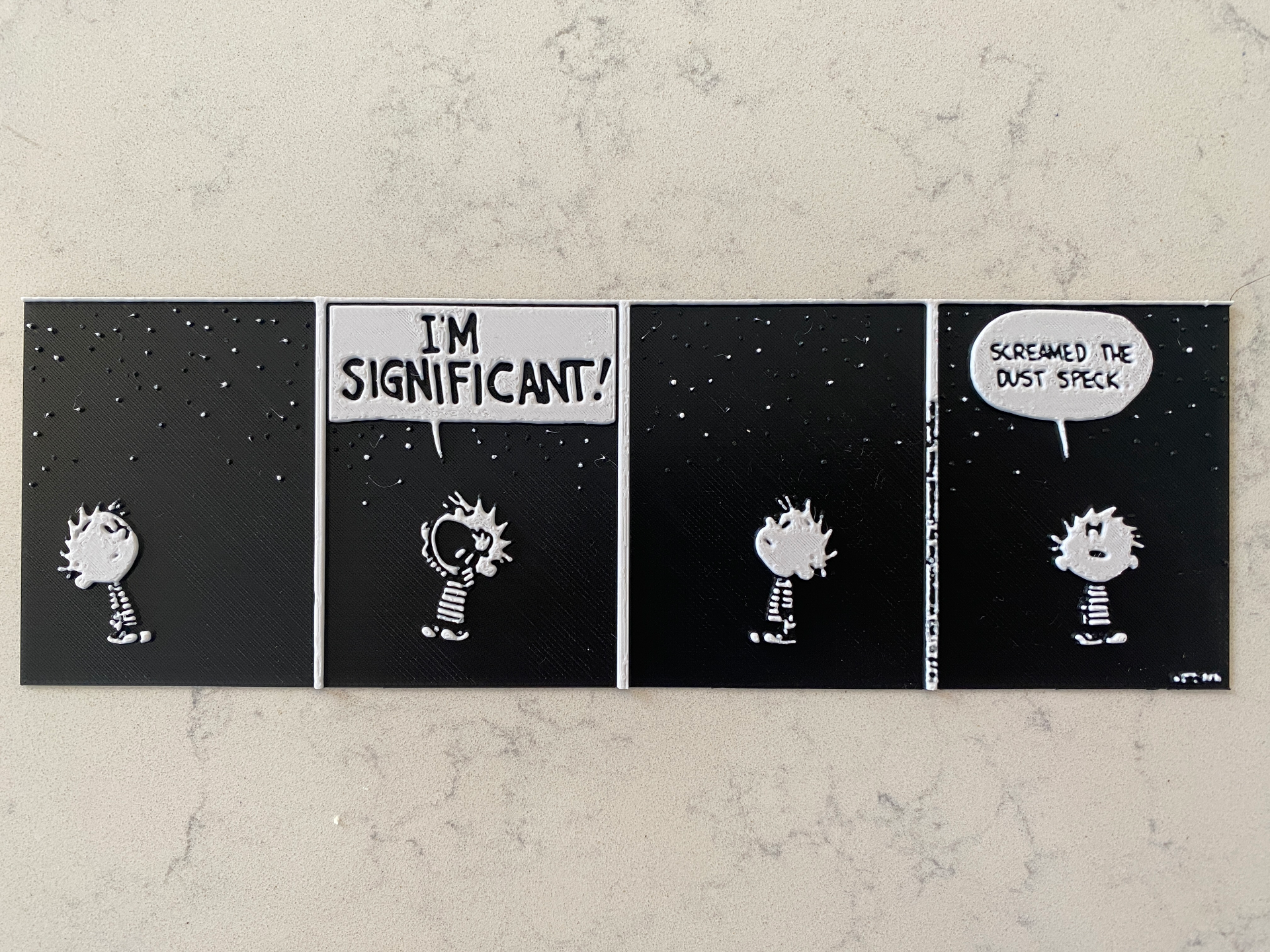 Calvin and Hobbes I'm Significant (Hueforge)