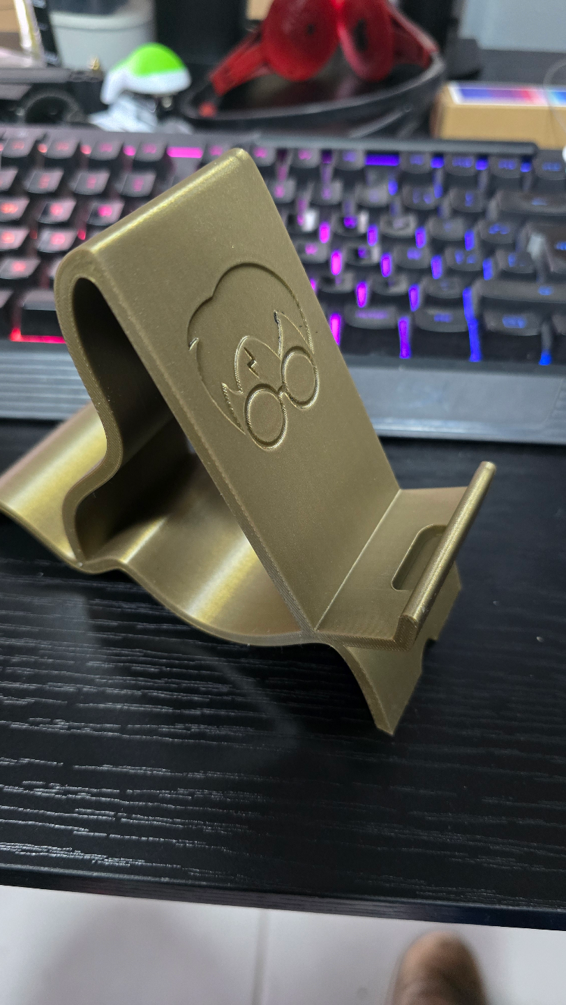 phone stand with Harry Potter silhouette