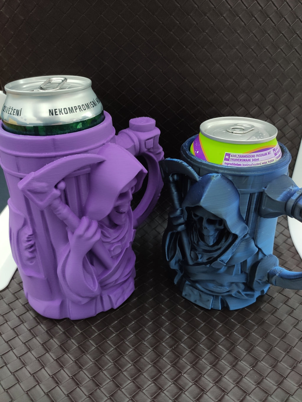 Grim Reaper Can Holder (0.5L+12oz Cans) - Beer mug