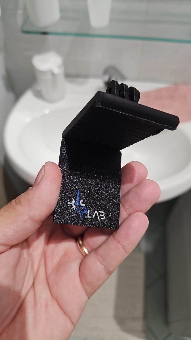 support webcam monitor gopro attachment