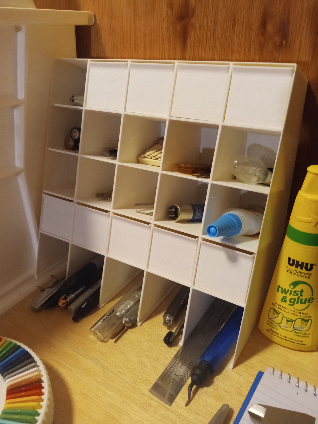desk organizer shelf