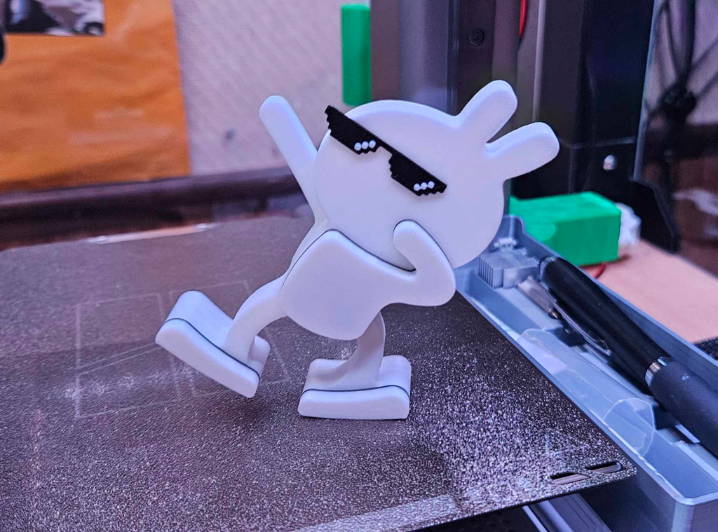 Ramp Walker Rabbit Toy w/glasses