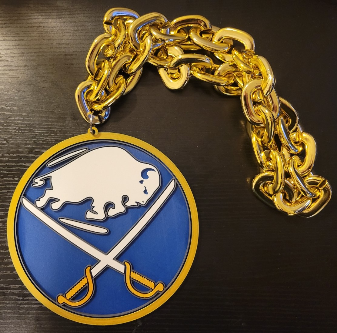 Buffalo Sabres Logo (Jumbo Necklace)