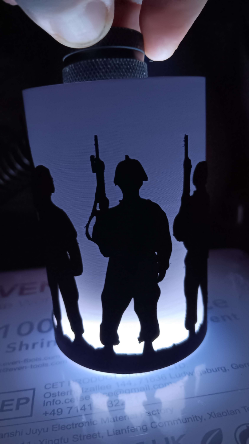 Memorial Day Tea Candle Display