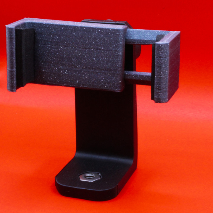 3D printable cell phone tripod mount
