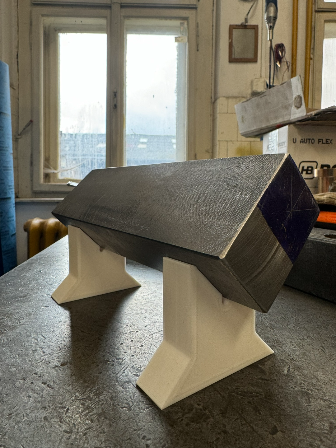V-Block holder tube/square