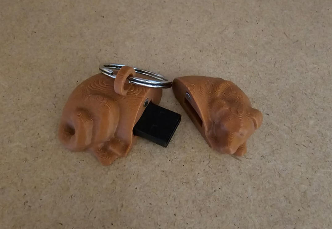 Dog Keychain USB Cover
