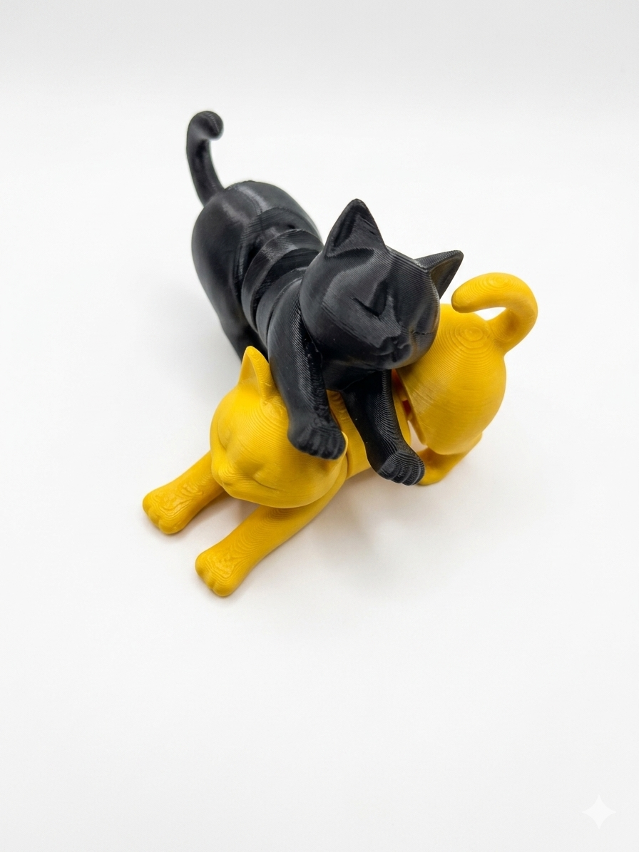 Stretching cat Flexi (No AMS, Commercial allowed)