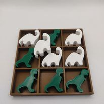 Tic tac toe dinosaur - Jogo do Galo Dinossauro