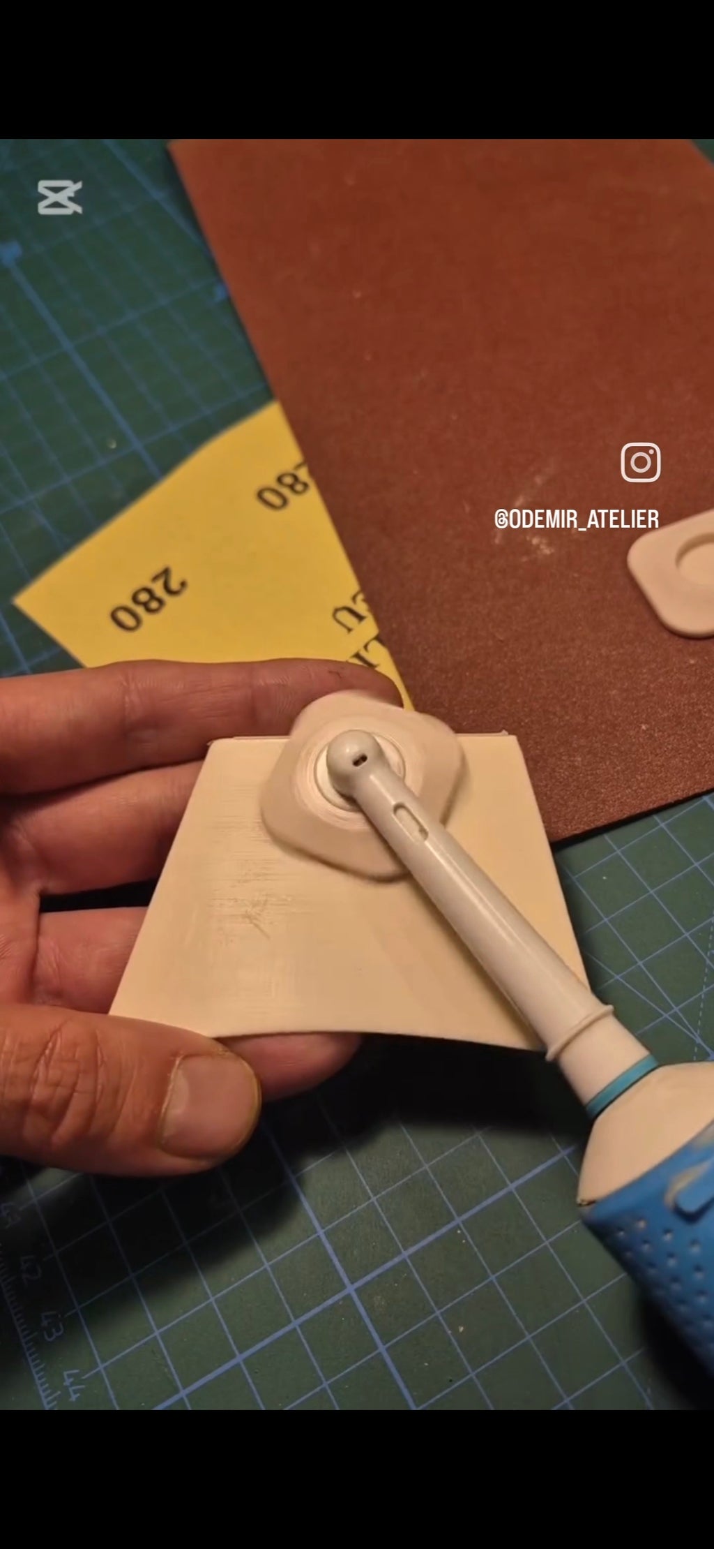 Toothbrush Sander
