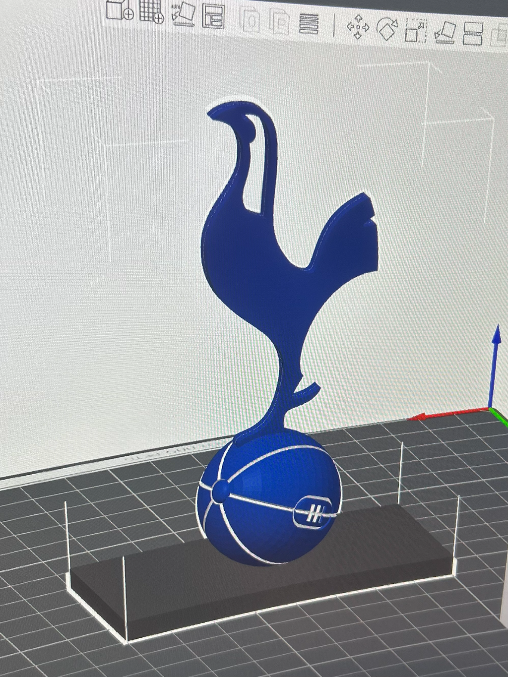 Tottenham Hotspur Logo 3D