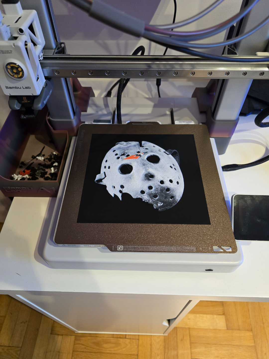 Jason Woorhees' mask hueforge