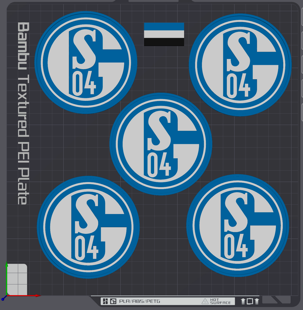 Schalke 04 Untersetzer Coaster