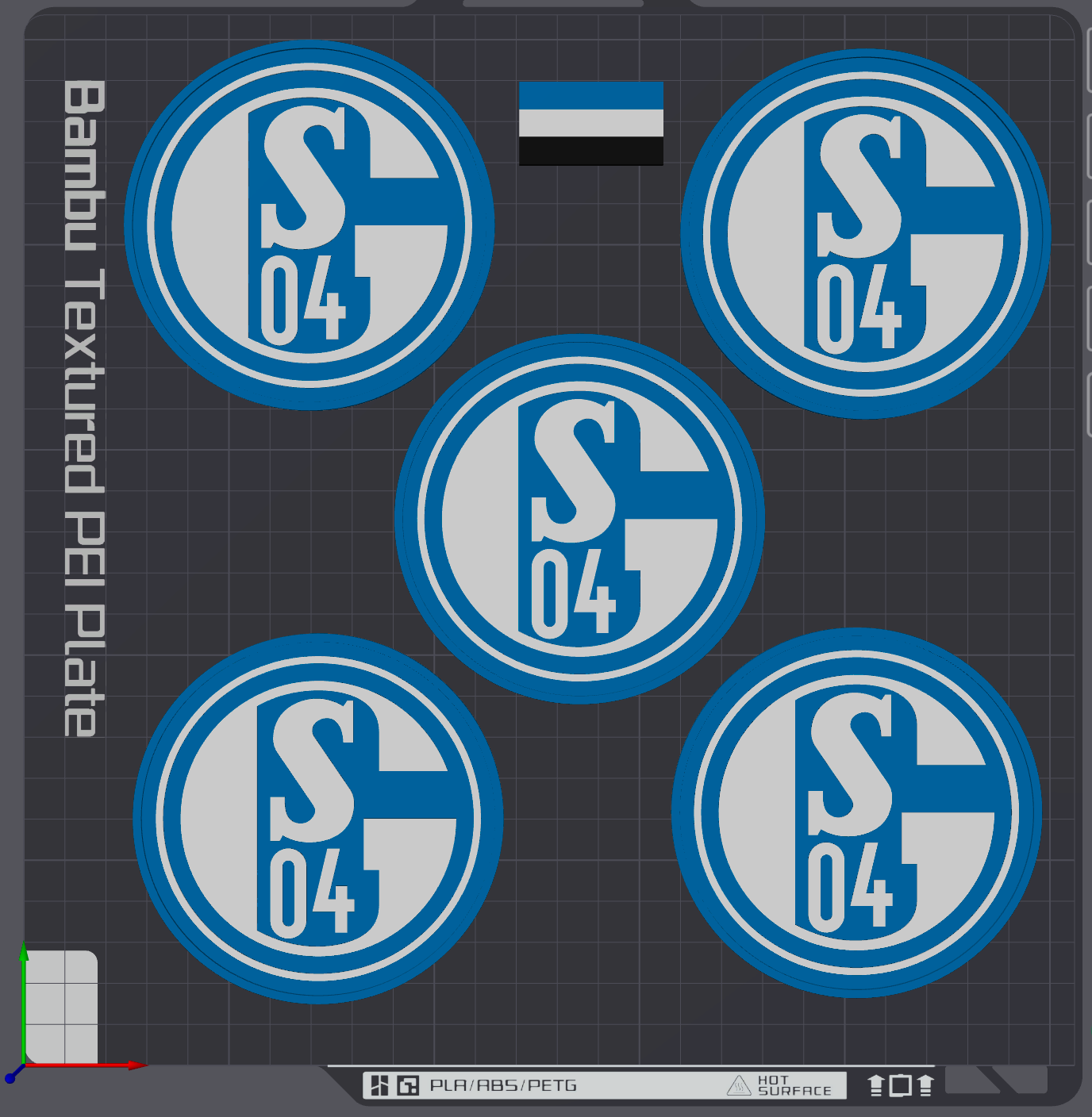 Schalke 04 Untersetzer Coaster