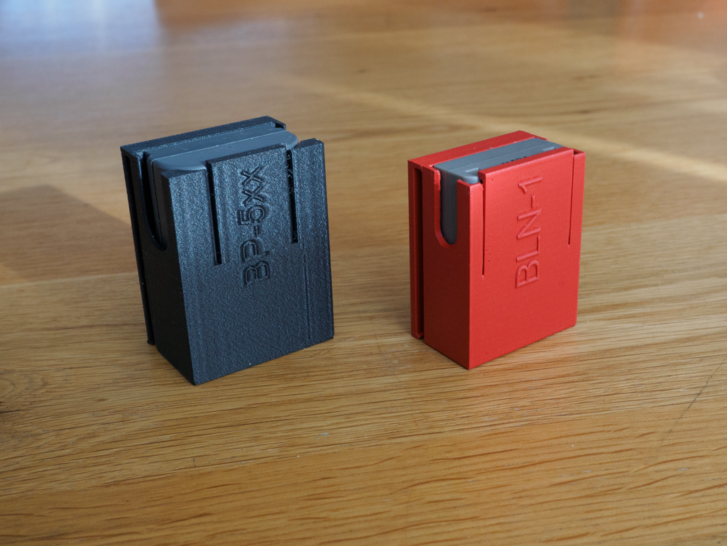 Updated belt clips for Olympus and Canon batteries