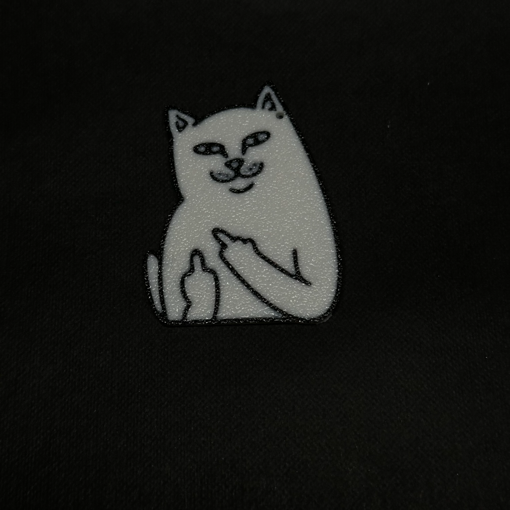Ripndip cat meme keychain