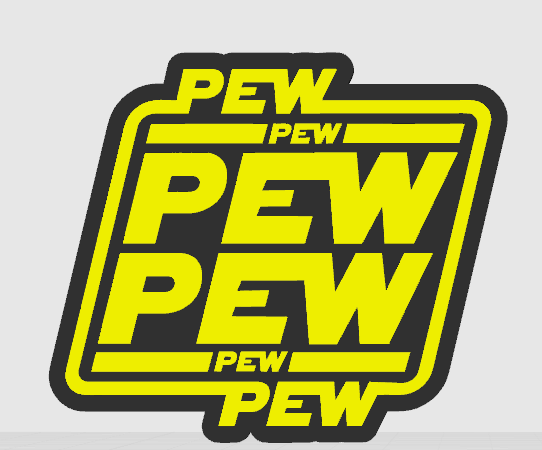 Pew Pew Coaster