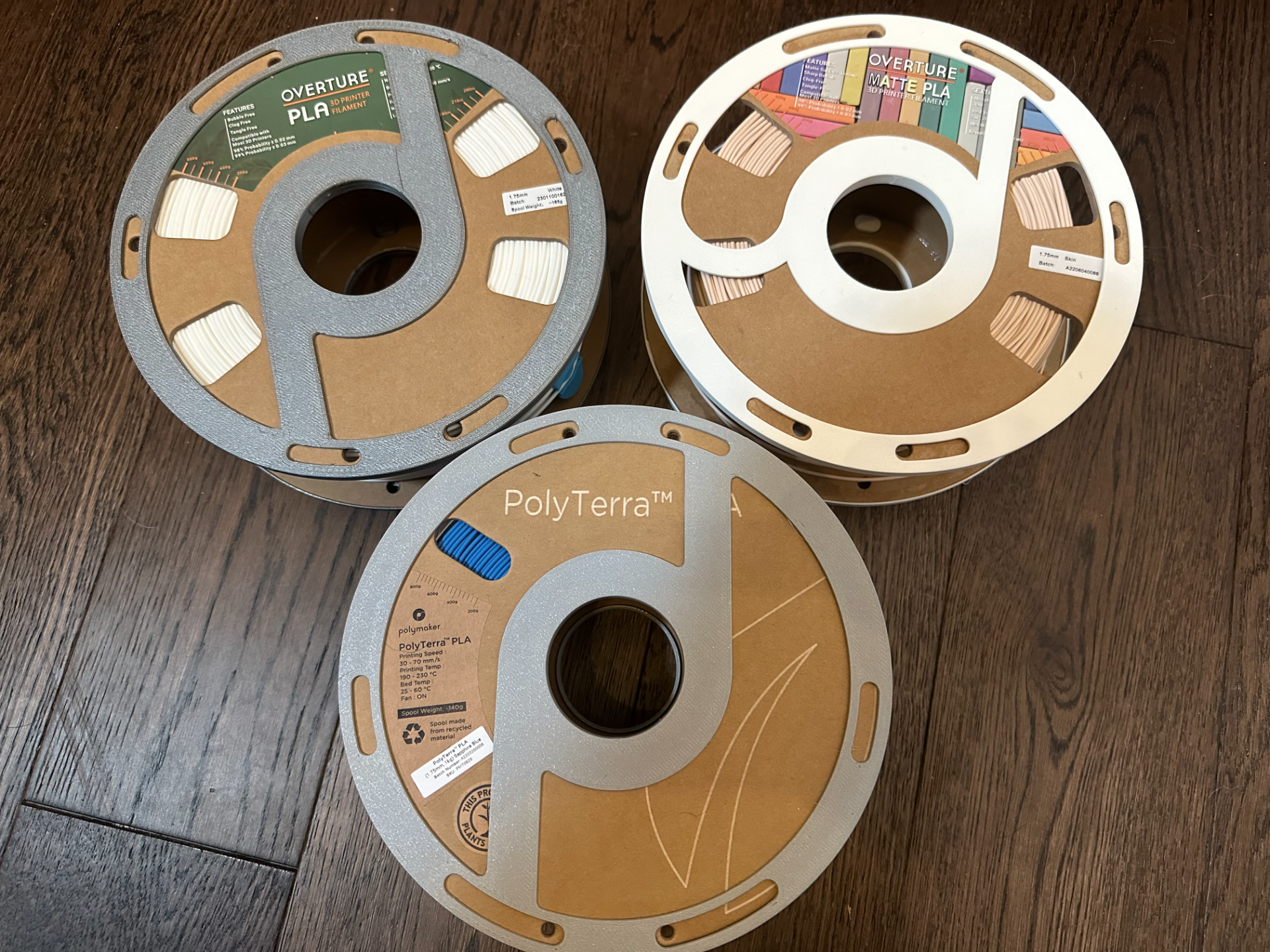 Polymaker / PolyTerra / Overture Spool Adapter