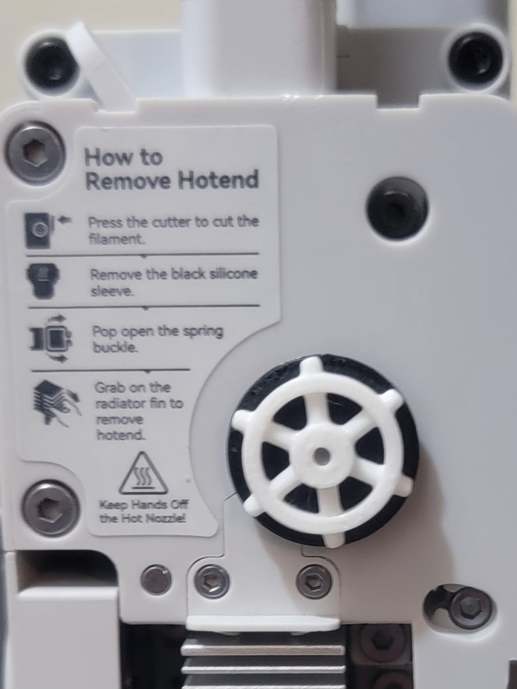 Benchy Helm - A1 Extruder Cap