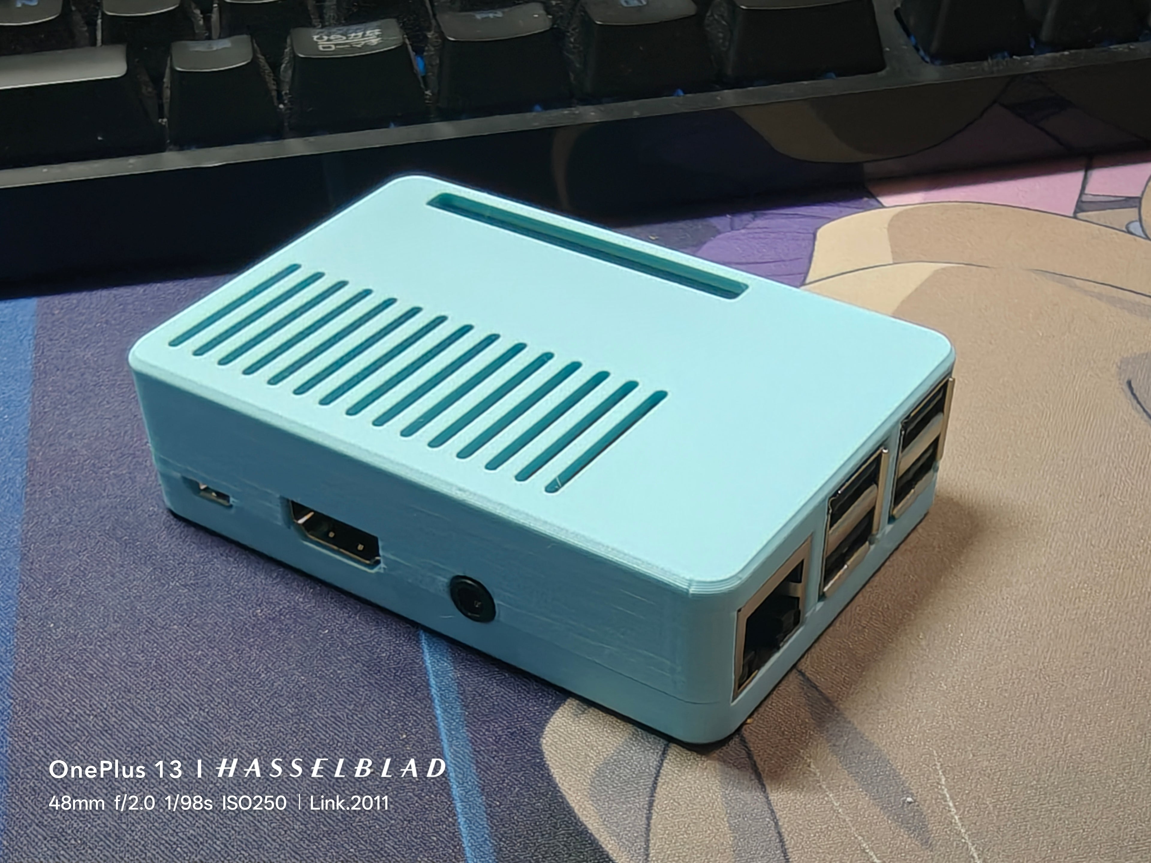 Simplest Raspberry Pi 3B/3B+ Case