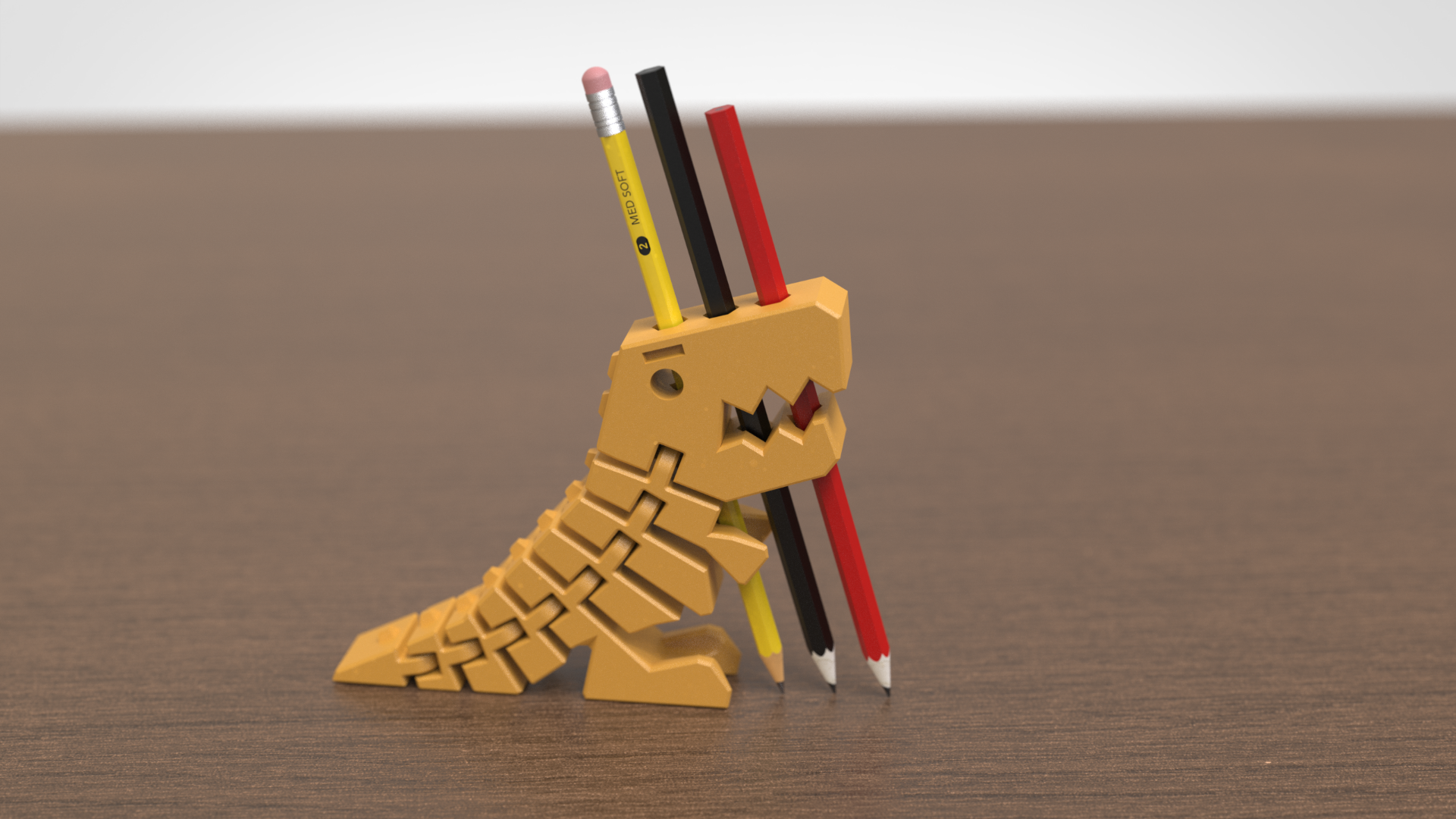 Flexi Dino Pencil Holder