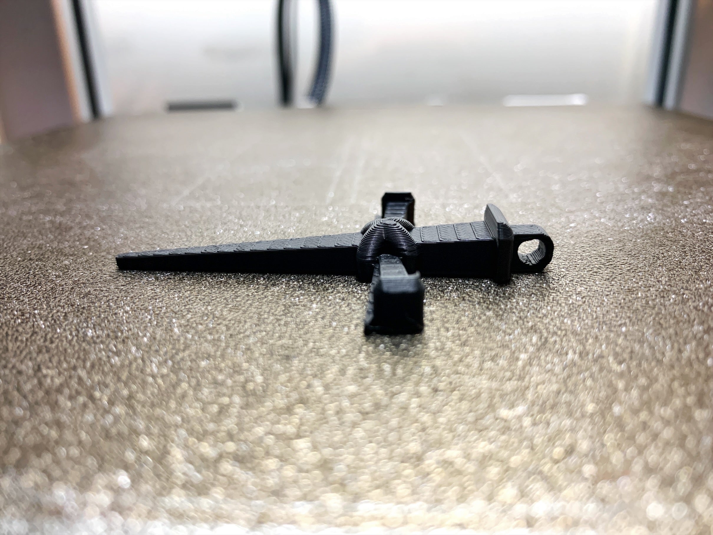 Nail Cross Charm