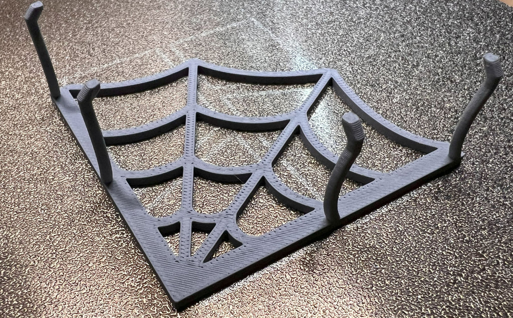 Cabinet Door Corner Spider Web Decoration
