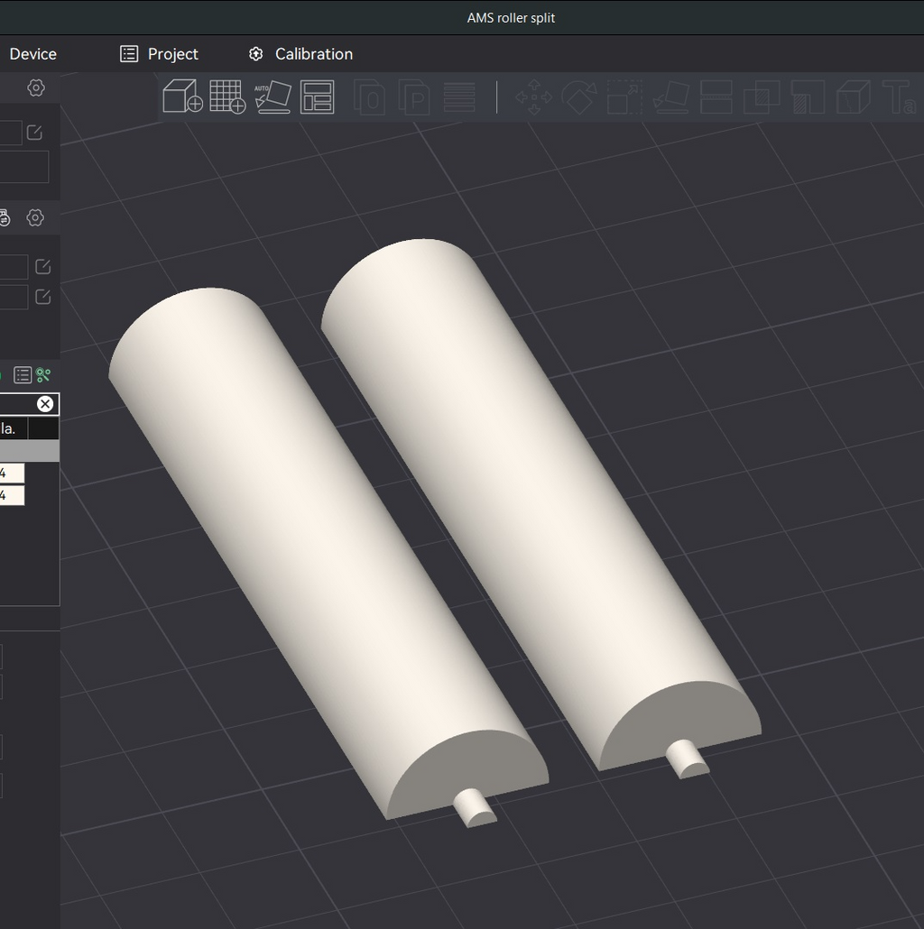 AMS Rolller (split design)