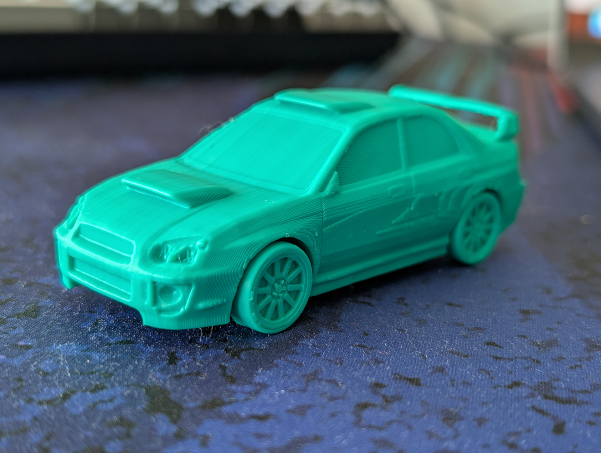 Subaru Impreza WRX STi print in place
