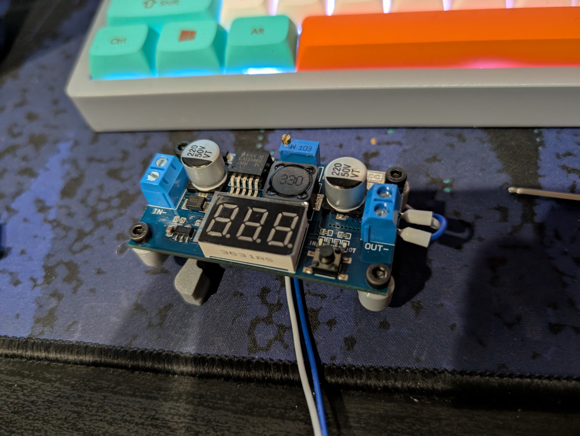 2596 Buck Converter Mount for EnderNG