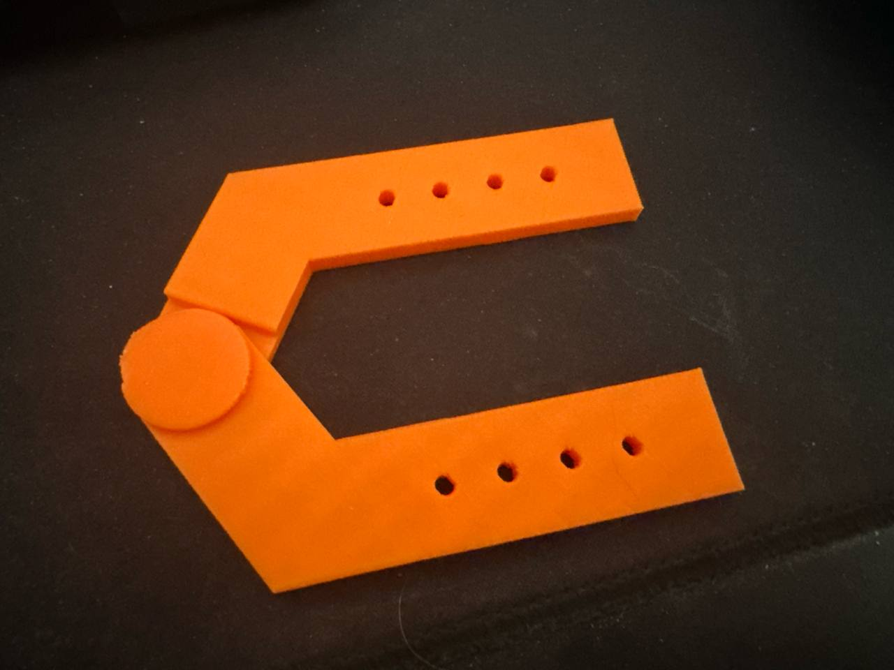 Print in place fursuit hinge