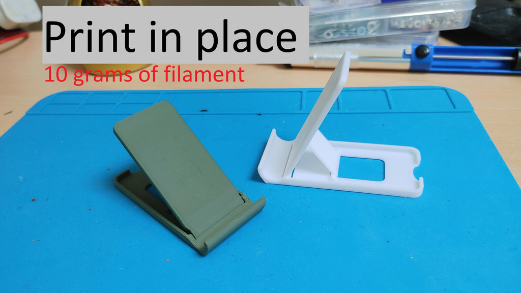 Adjustable Phone Stand (Print-in-place)