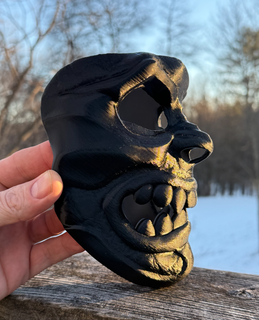 Oni style mask