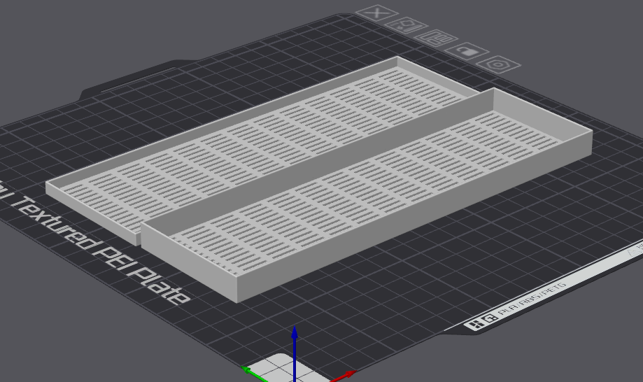 Desicant Box - Small, Flat, Square