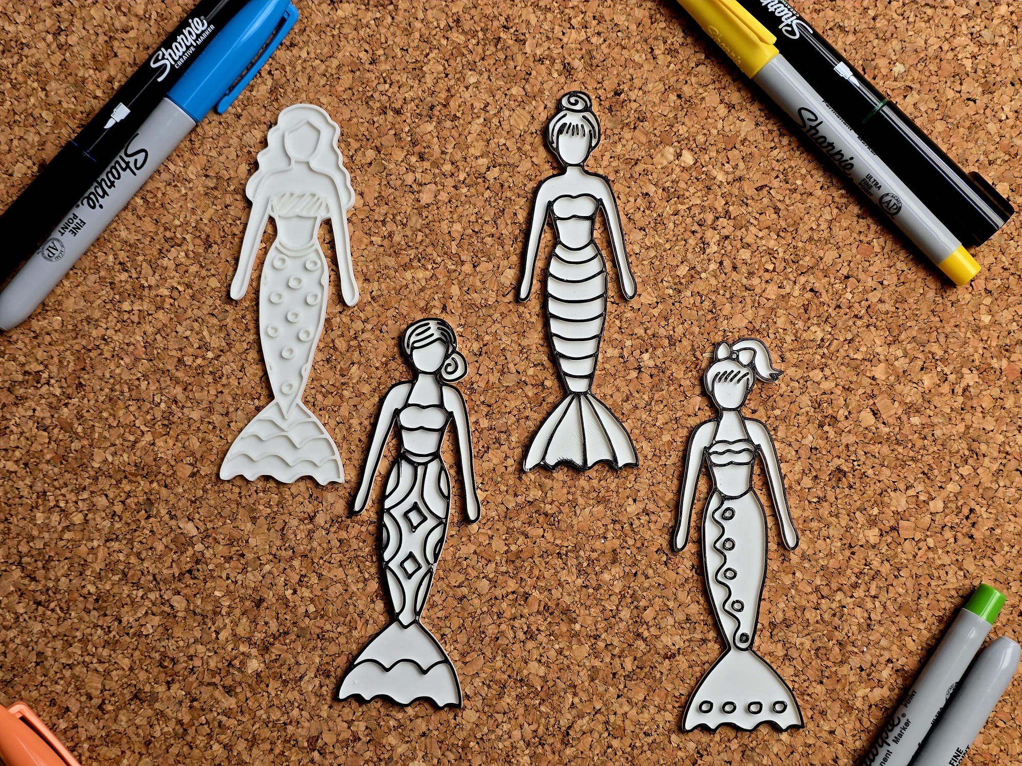 Mermaid Coloring Pack