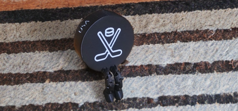 Articulated Hockey Puck Buddie
