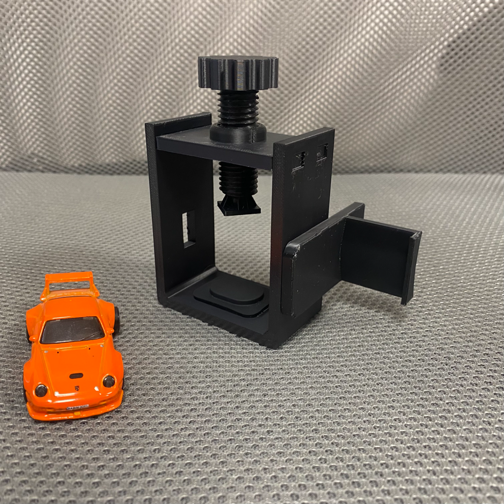 Headphone holder desk leg mount