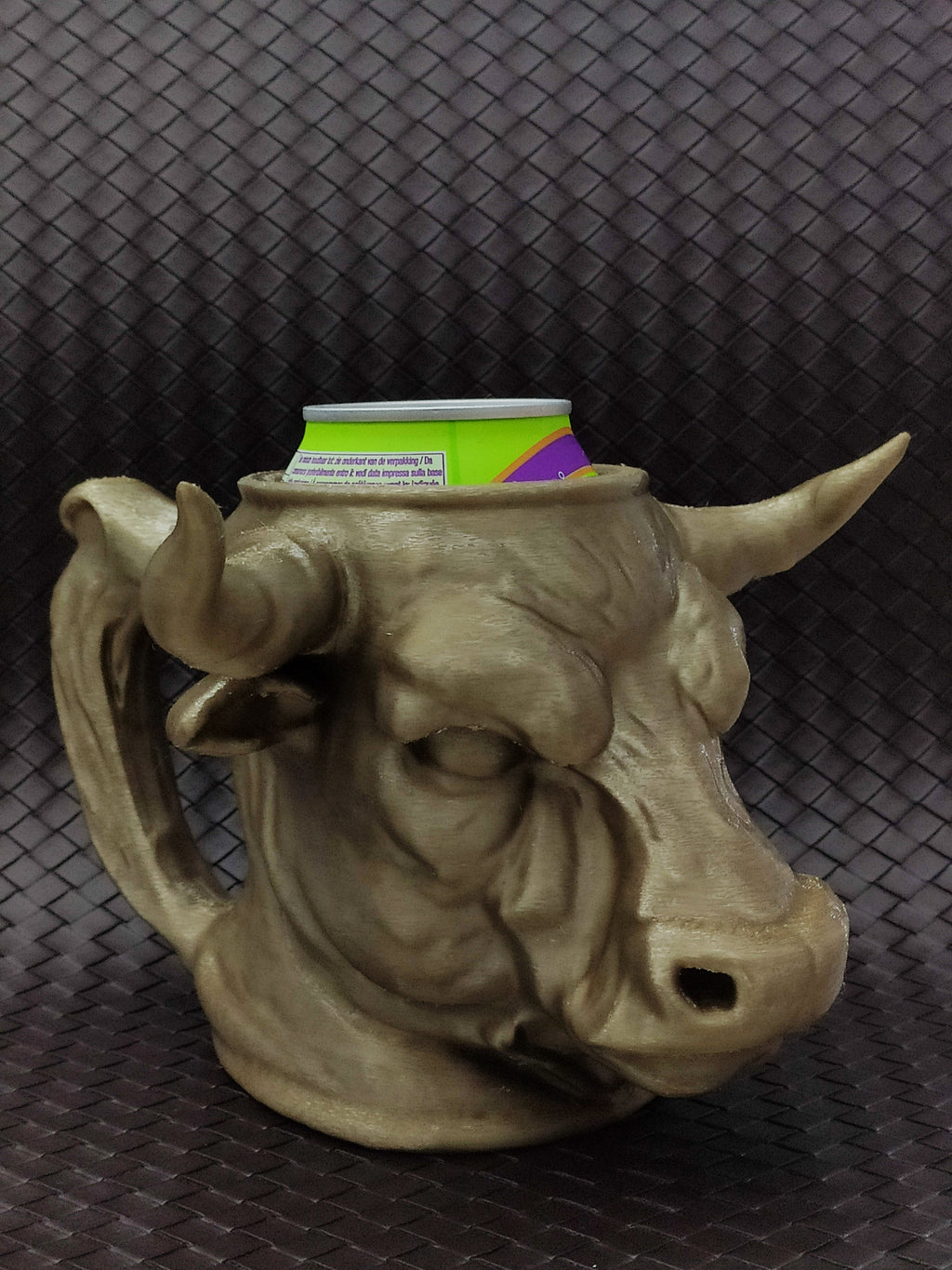 Bull Head Can Holder (0.5L + 12oz Cans) - Beer mug