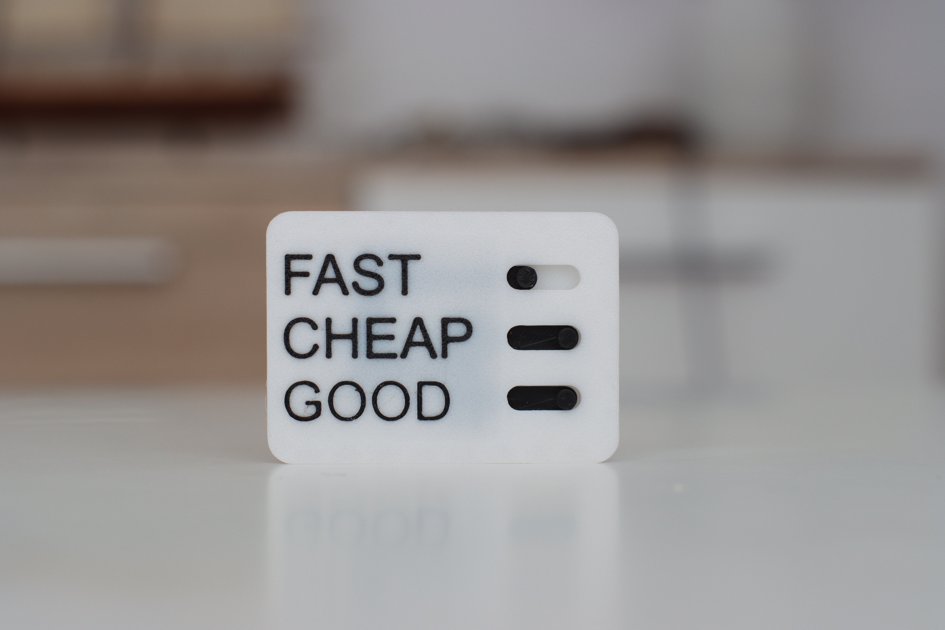 Fast-cheap-good fidget switch (All positions)