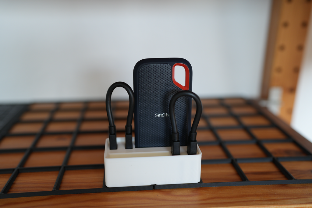 Gridfinity SanDisk SSDs + Cables