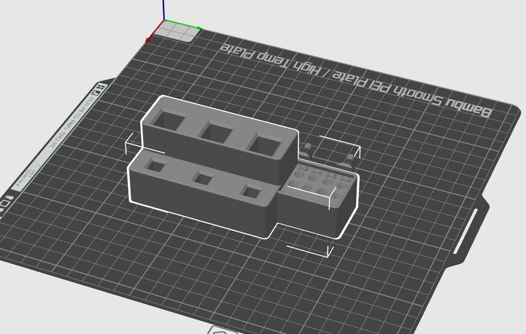 Skadis Hotend and Nozzle Holder