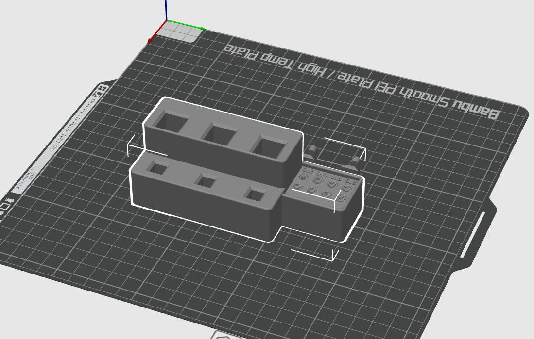 Skadis Hotend and Nozzle Holder