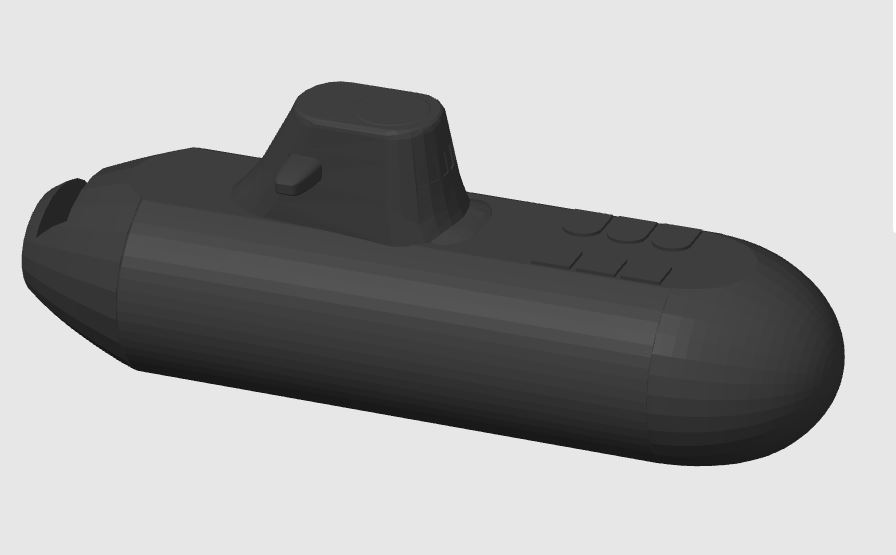 Nuclear Submarine - using BambuLab Boat Kit 010 !
