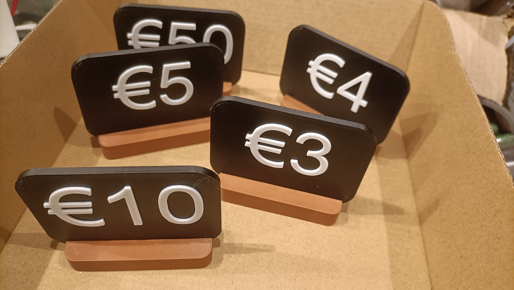 Price tags