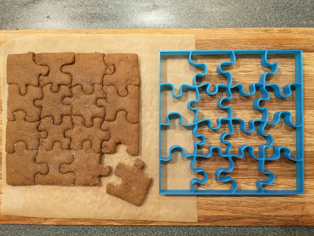 Bake-in-Place Cookie Puzzle